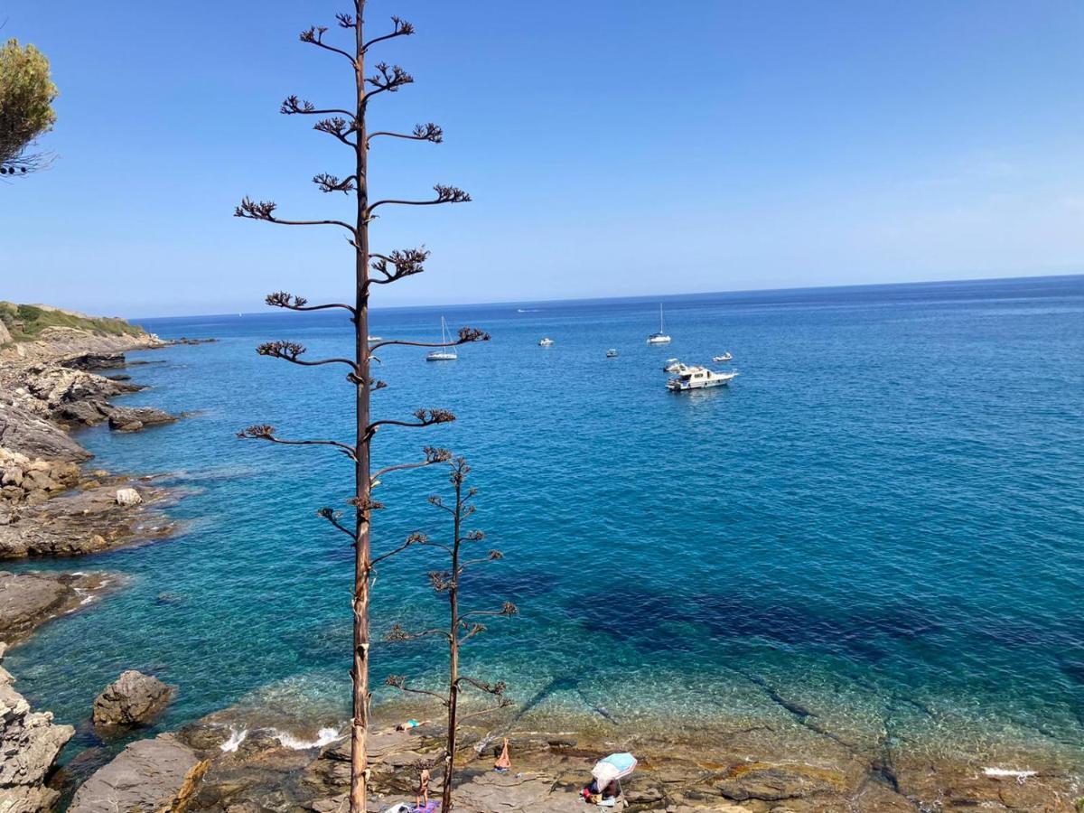 Appartamento Romantico Con Piscina Cervo Exterior foto